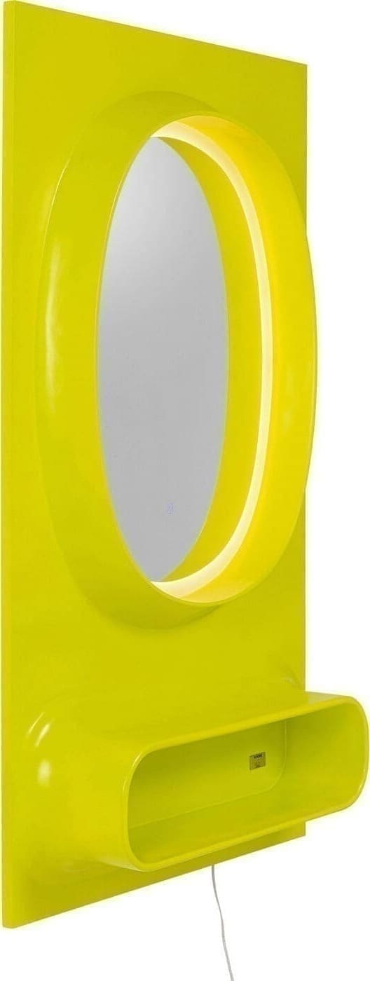 Spiegel Aero LED Green 80x141cm Kare Design Spiegel 70842