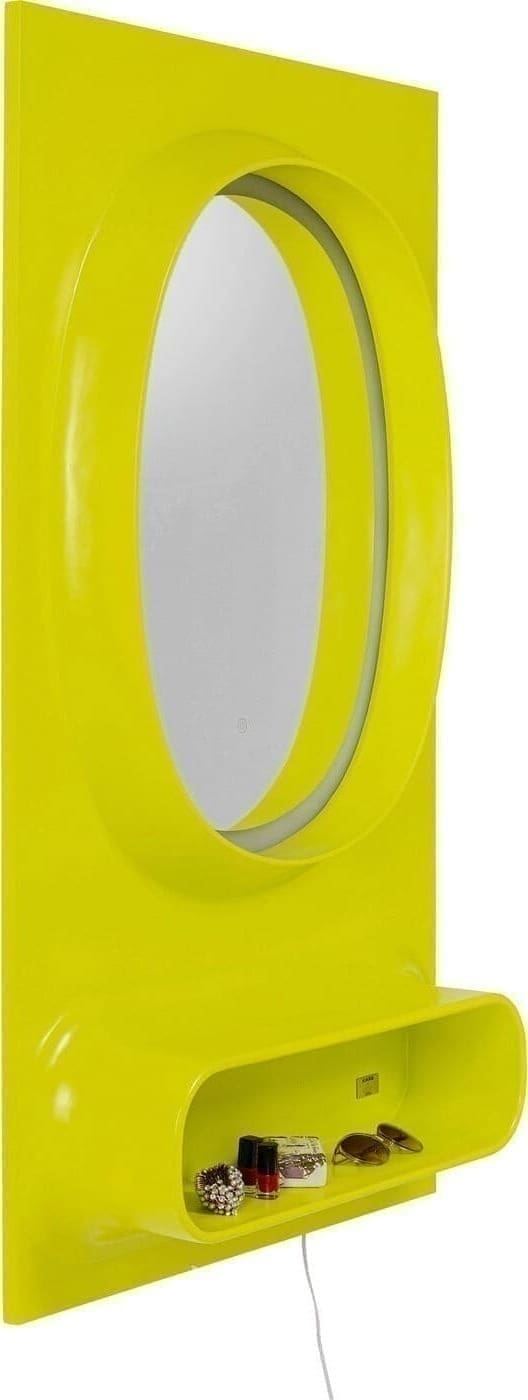 Spiegel Aero LED Green 80x141cm Kare Design Spiegel 70842