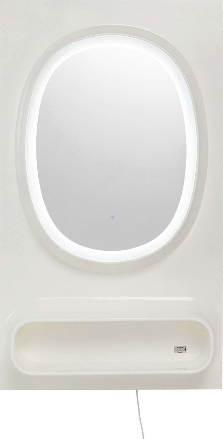 Spiegel Aero LED White 80x141cm Kare Design Spiegel 70841