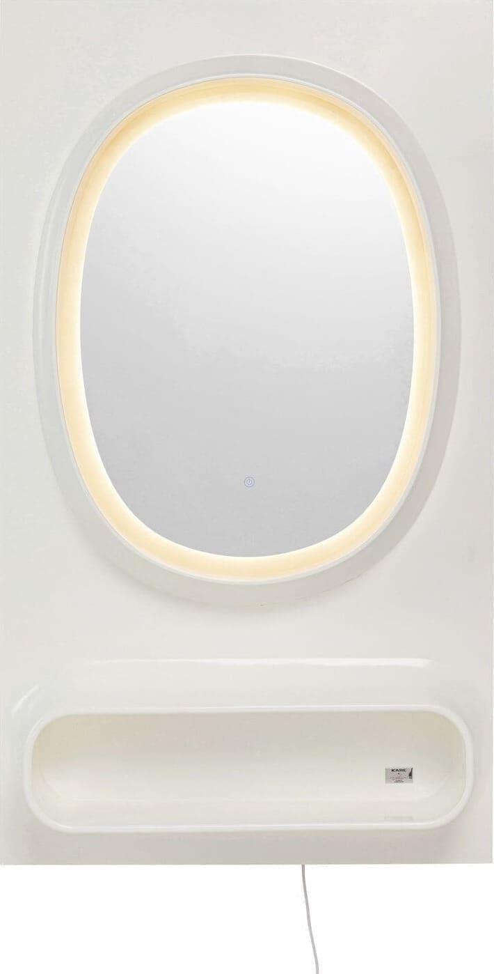 Spiegel Aero LED White 80x141cm Kare Design Spiegel 70841