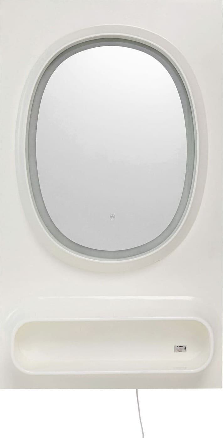 Spiegel Aero LED White 80x141cm Kare Design Spiegel 70841