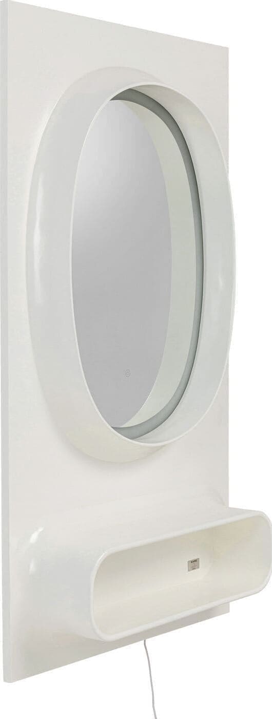 Spiegel Aero LED White 80x141cm Kare Design Spiegel 70841