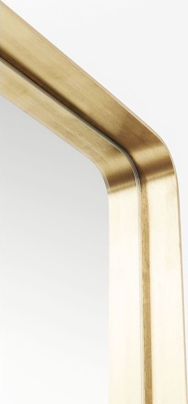 Spiegel Curve Rectangular Brass 200x70cm - Afbeelding 27