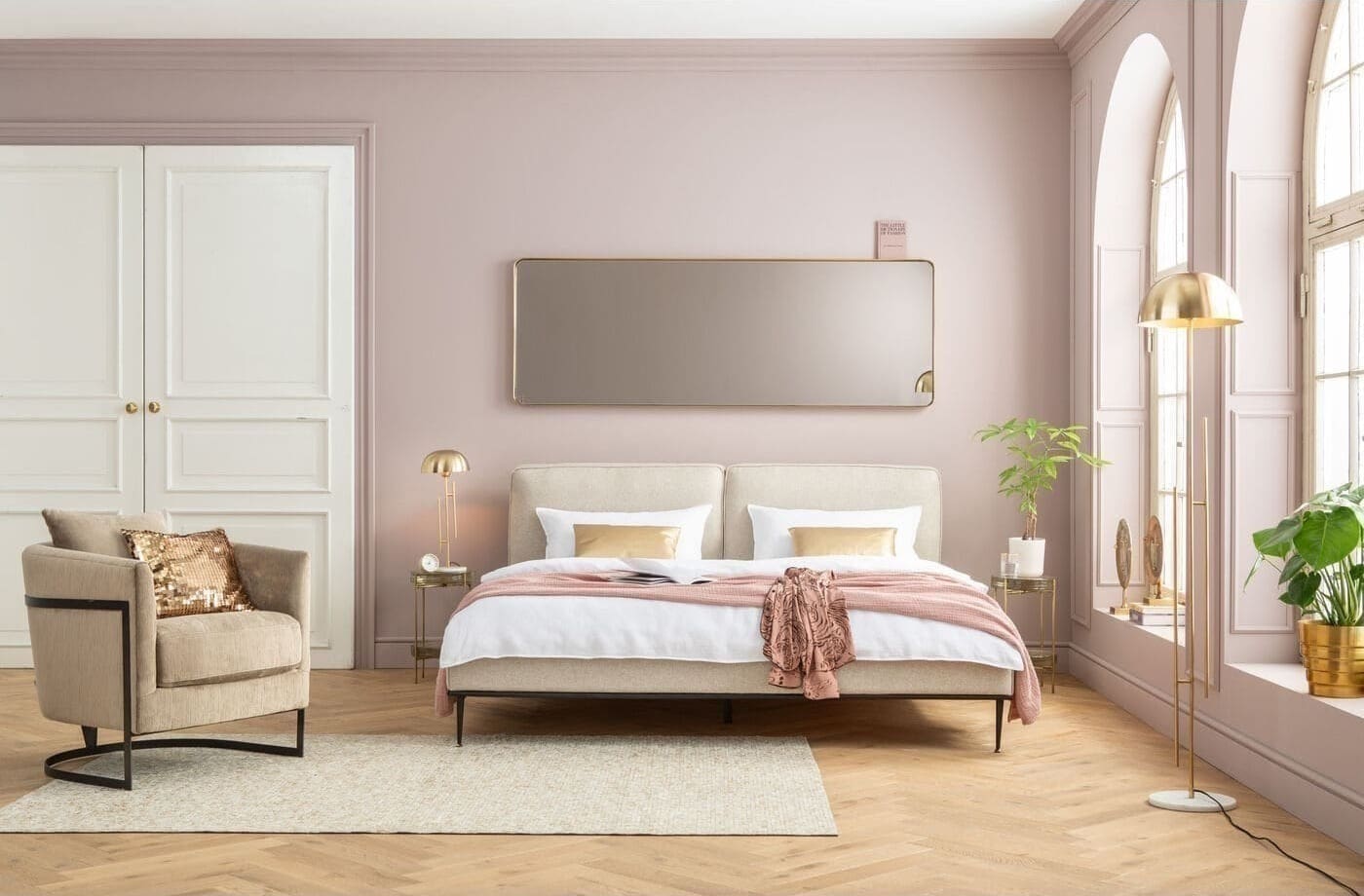 Spiegel Curve Brass 70x200cm Kare Design Spiegel 82713