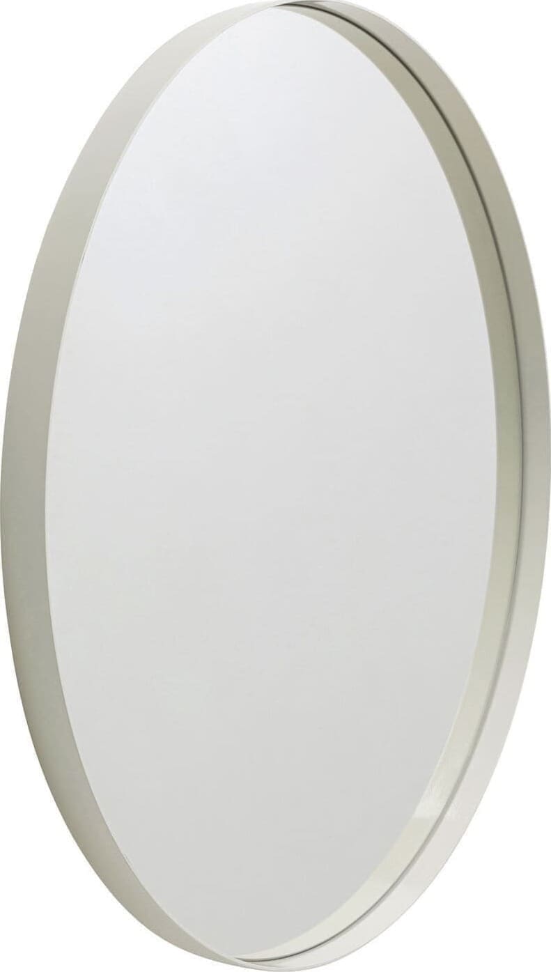 Spiegel Curve Greige Ø100cm Kare Design Spiegel 70699