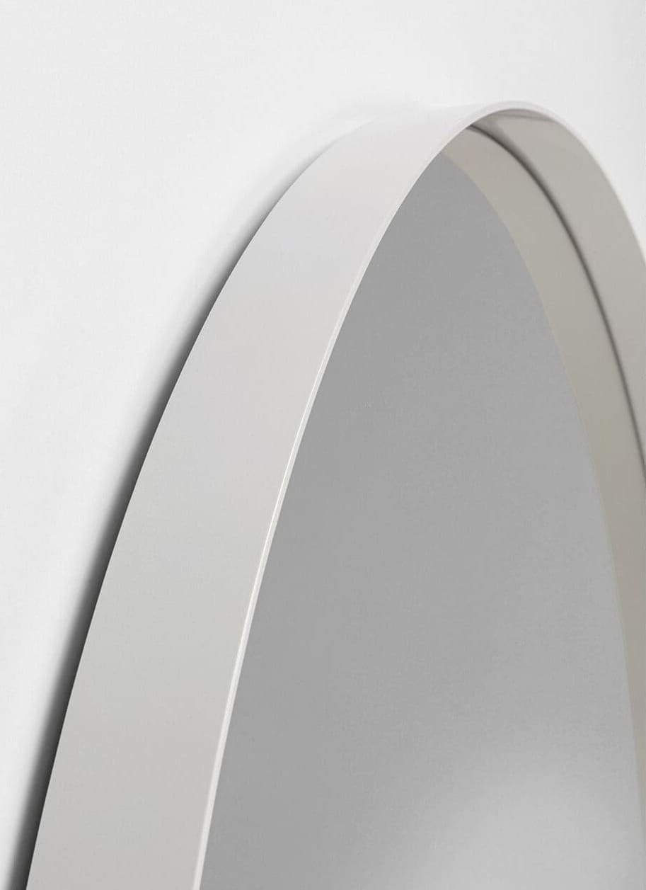 Spiegel Curve Greige Ø100cm Kare Design Spiegel 70699
