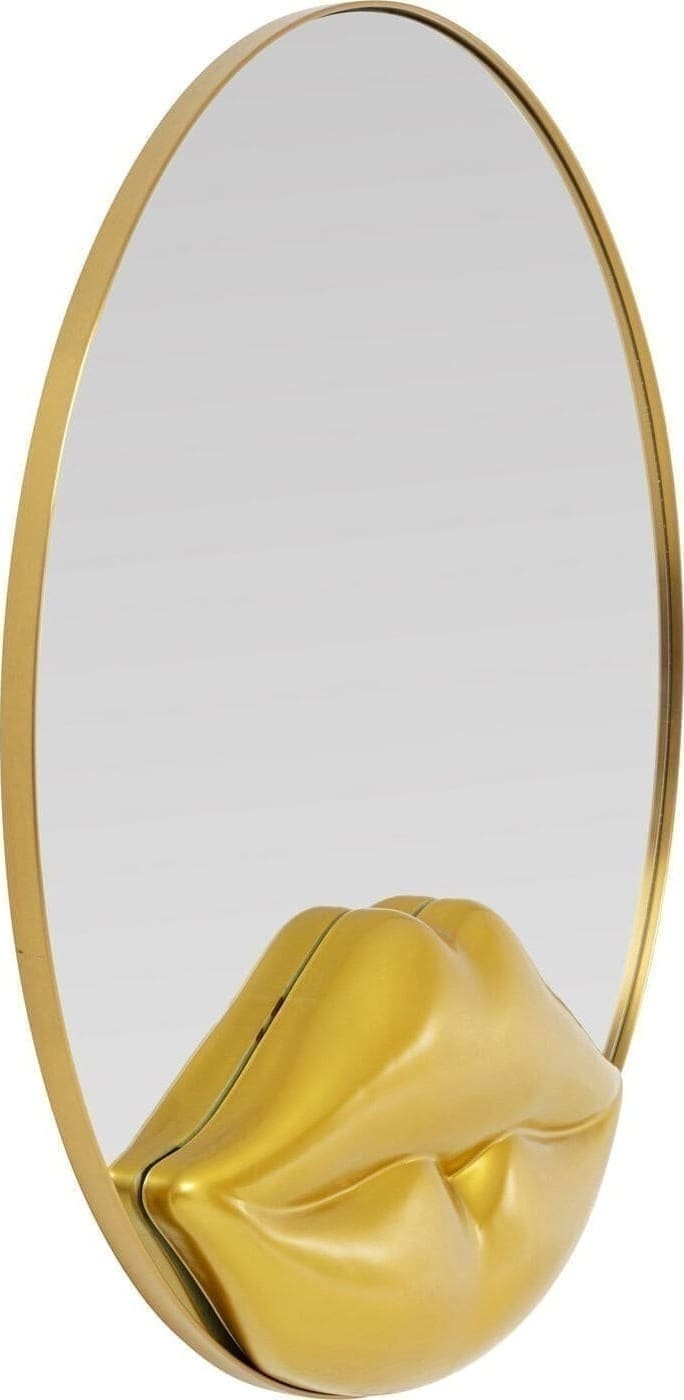 Spiegel Lips Ø100cm Kare Design Spiegel 70799