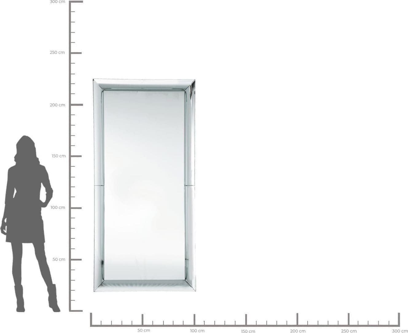 Spiegel Soft Beauty 207x99cm Kare Design Spiegel 78004