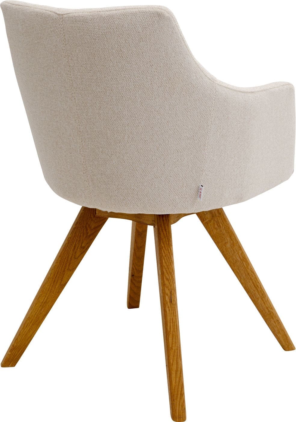 Swivel Armstoel Coco Wood Cat 1 Ind. Kare Design Armstoel 29001