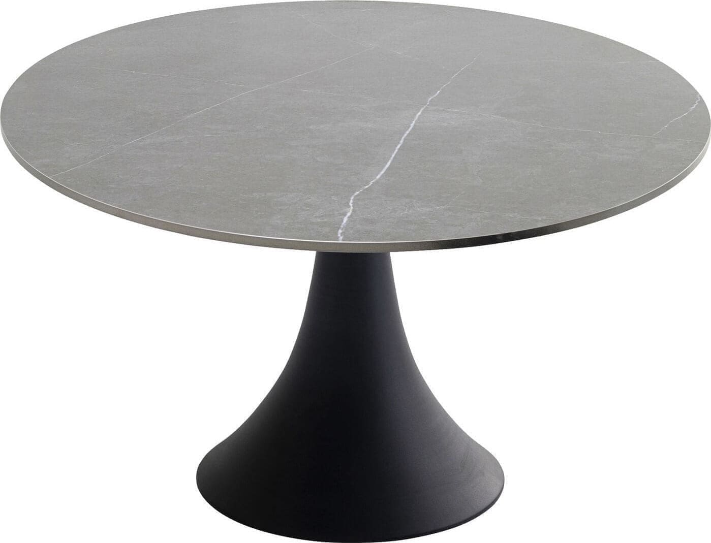 Tafel Grande Possibilita Black Ø120cm Kare Design Eettafel 86382