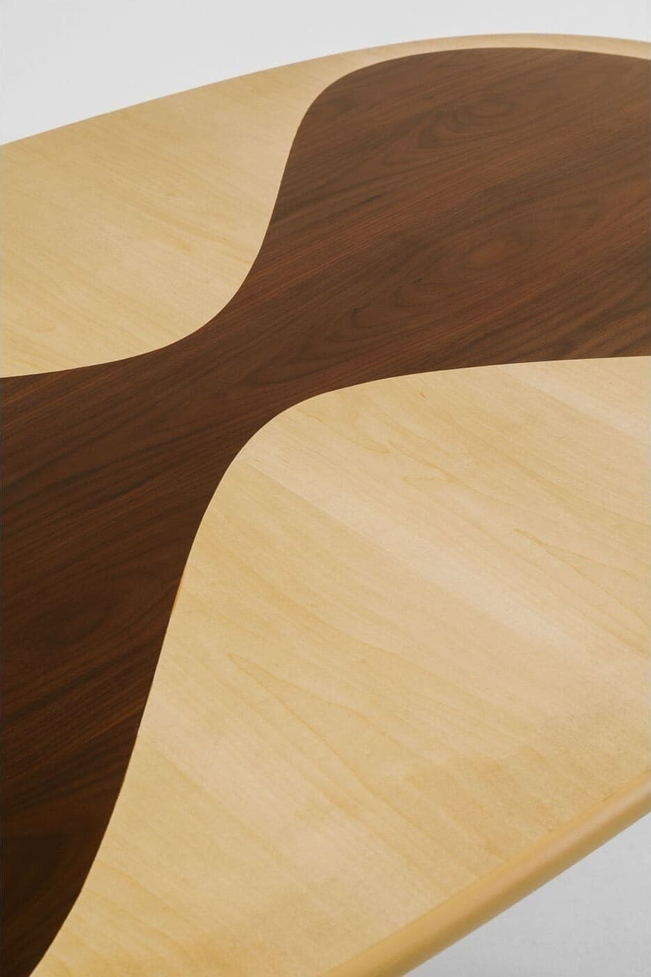 Tafel Petal Nature Black 150x90cm Kare Design Eettafel 70858