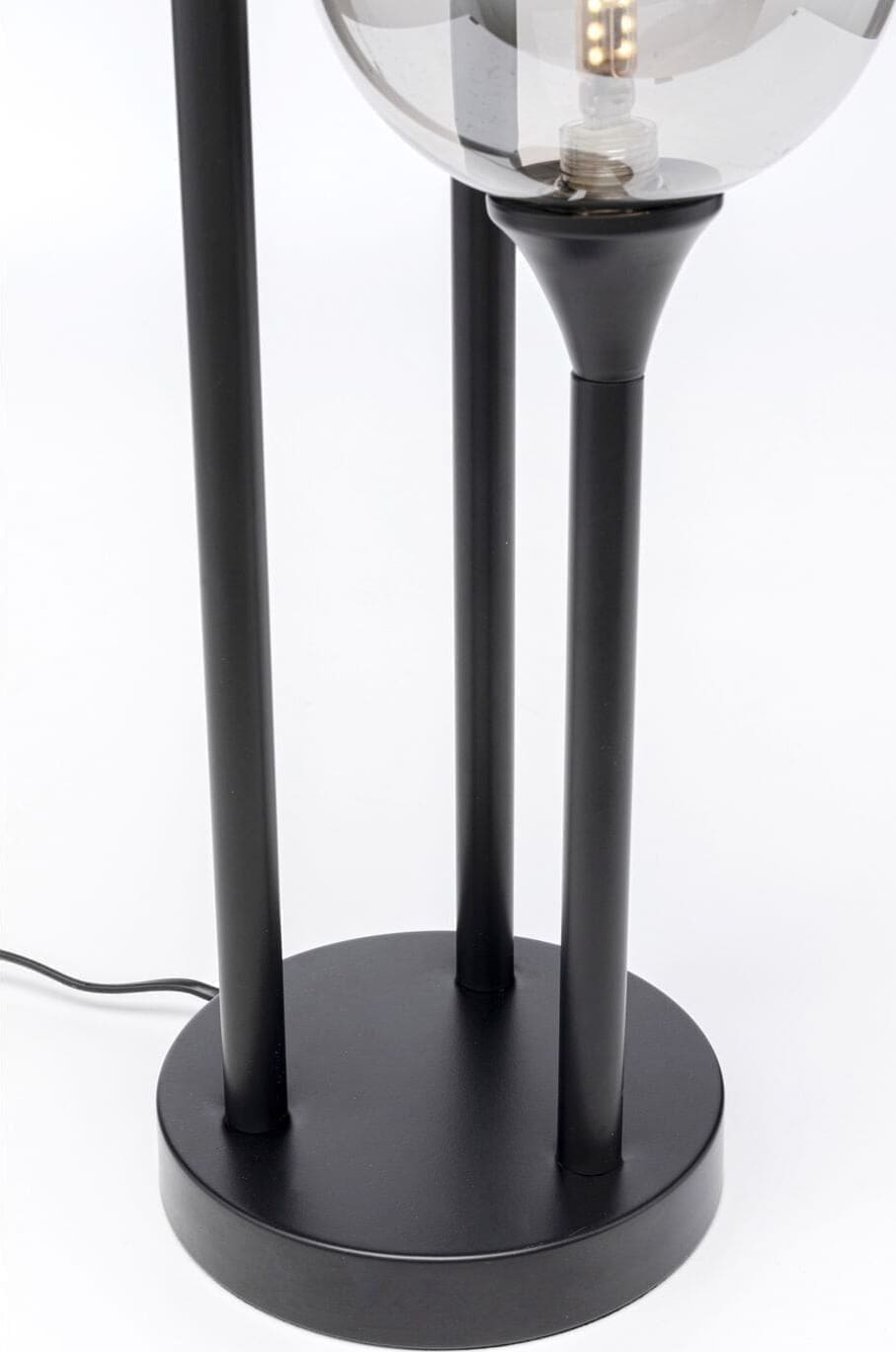 Tafellamp Al Capone Tre Black 83cm Kare Design Tafellamp 57461