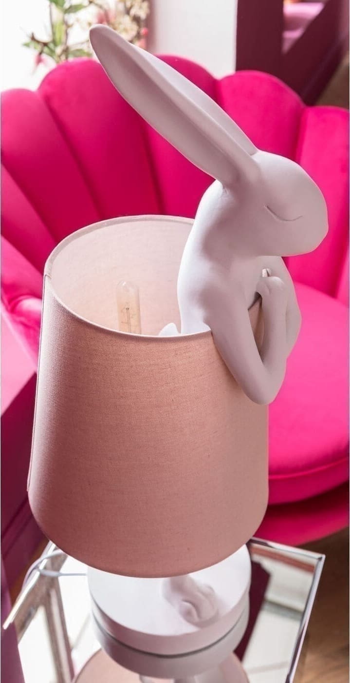 Tafellamp Animal Rabbit White 68cm Kare Design Tafellamp 61599