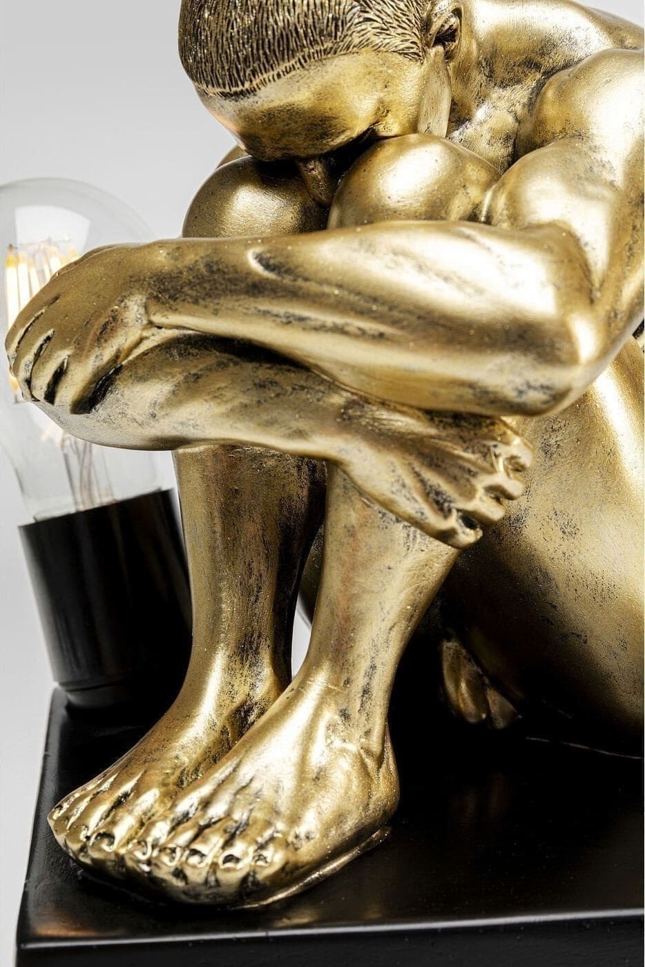 Tafellamp Nude Man Hug 29cm Kare Design Tafellamp 56885