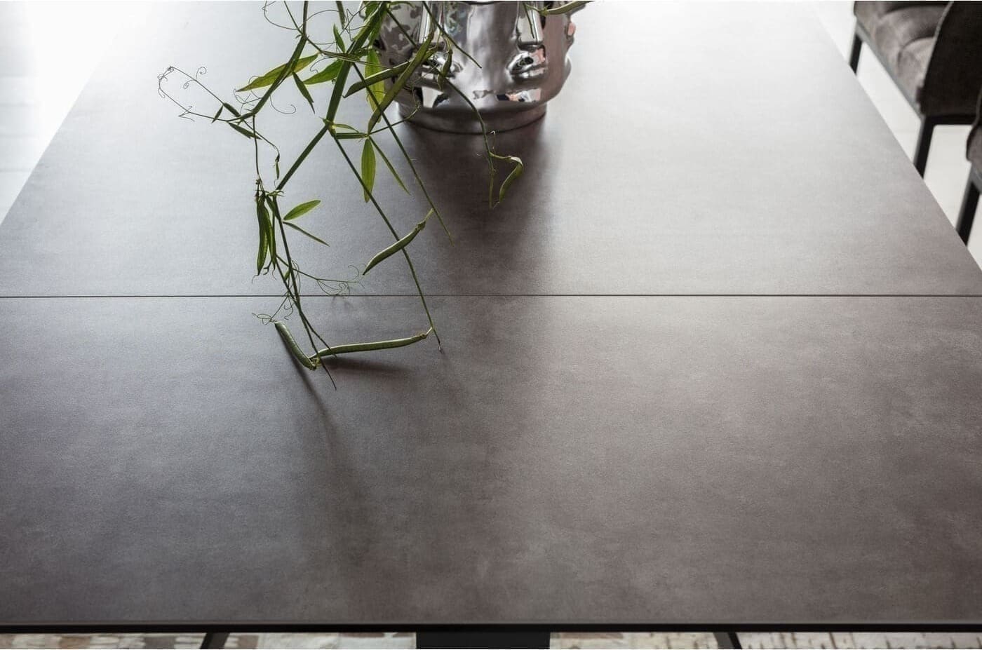 Uitschuiftafel Amsterdam Dark 160(40+40)x90cm Kare Design Uitschuiftafel 82725