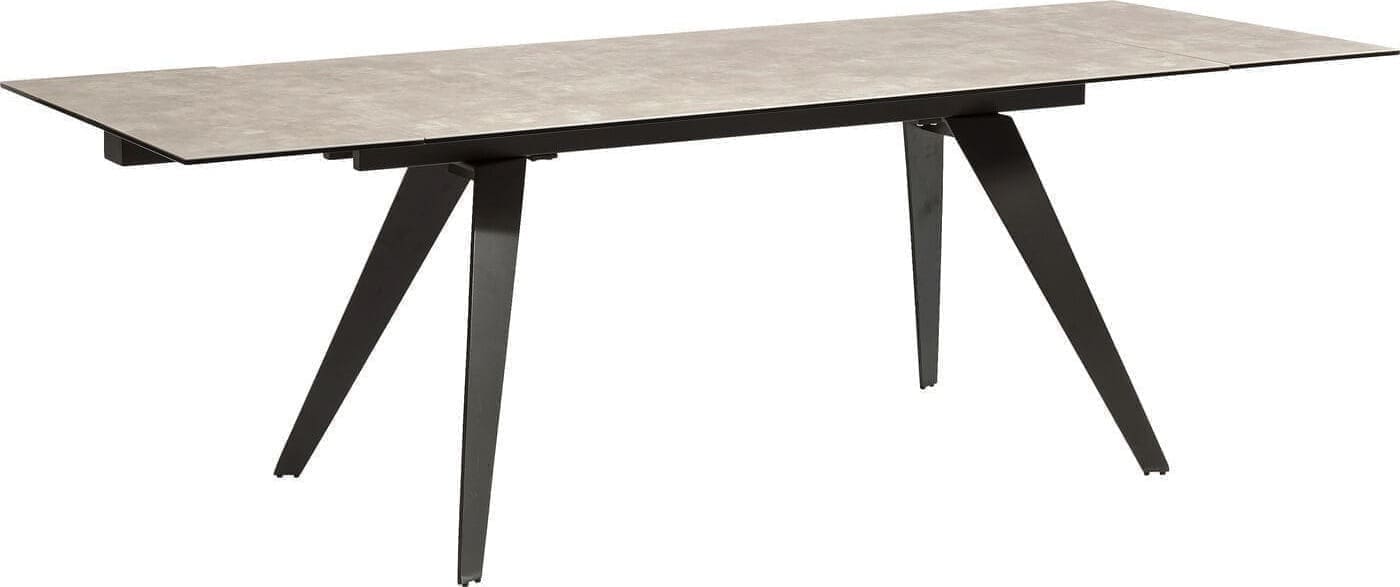 Uitschuiftafel Amsterdam Dark 160(40+40)x90cm Kare Design Uitschuiftafel 82725