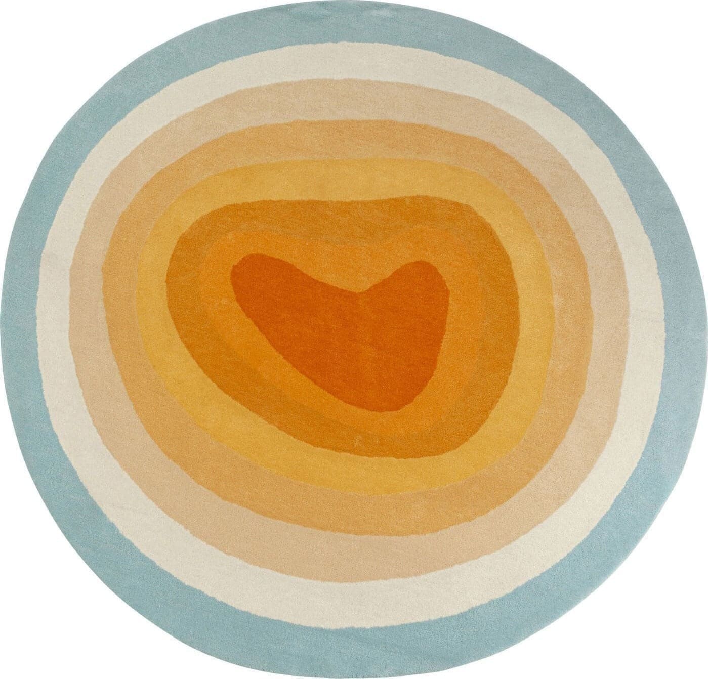 Vloerkleed Aura Circle Ø200cm Kare Design Vloerkleed 57762