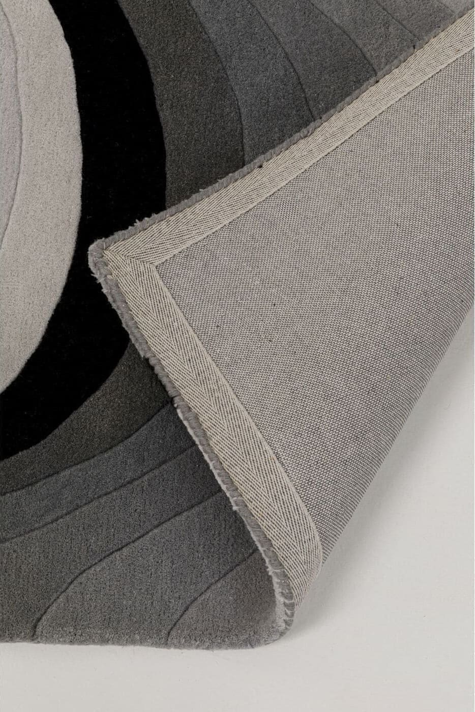 Vloerkleed Aura Grey 170x240cm Kare Design Vloerkleed 57764