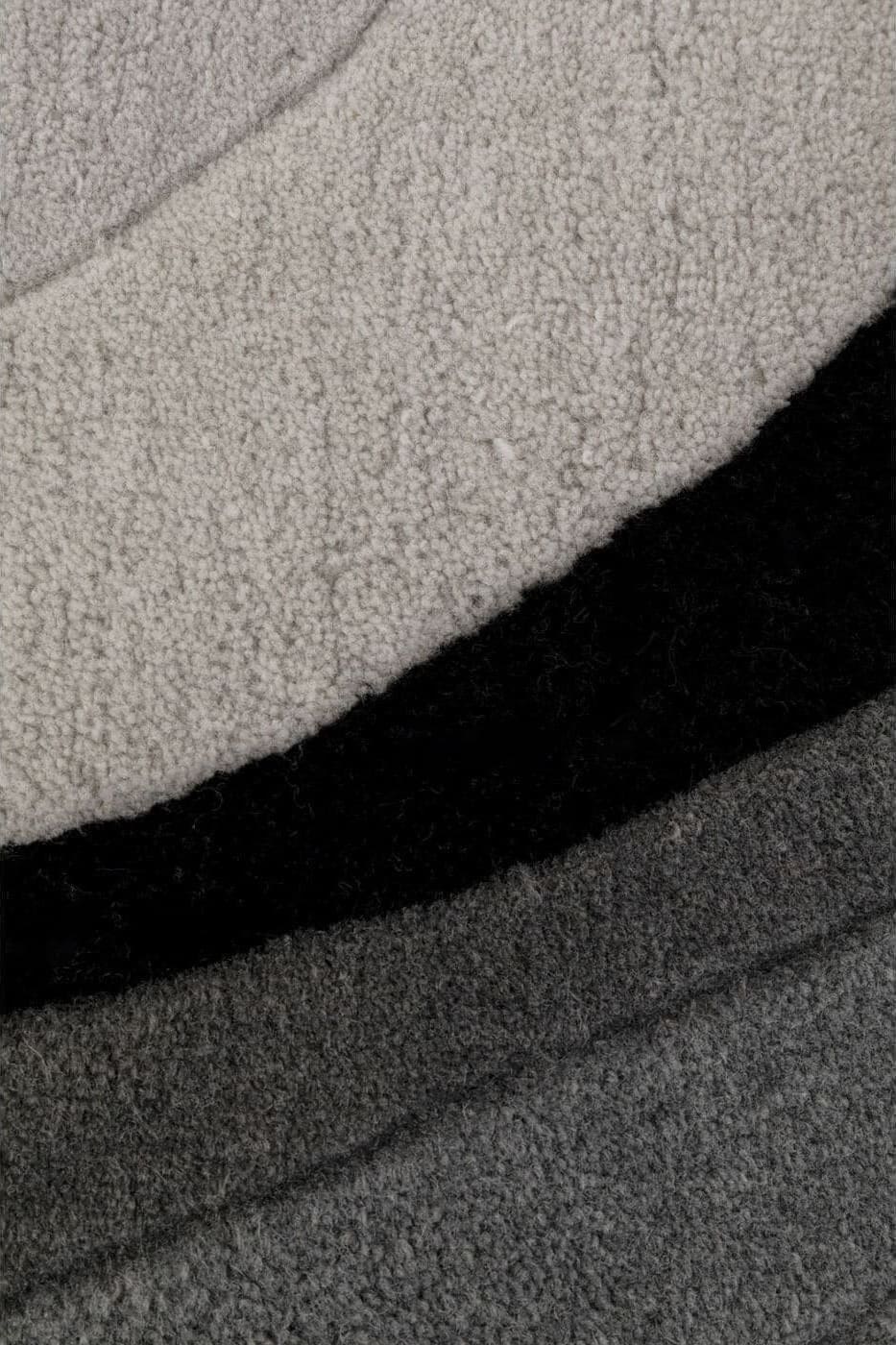 Vloerkleed Aura Grey 170x240cm Kare Design Vloerkleed 57764