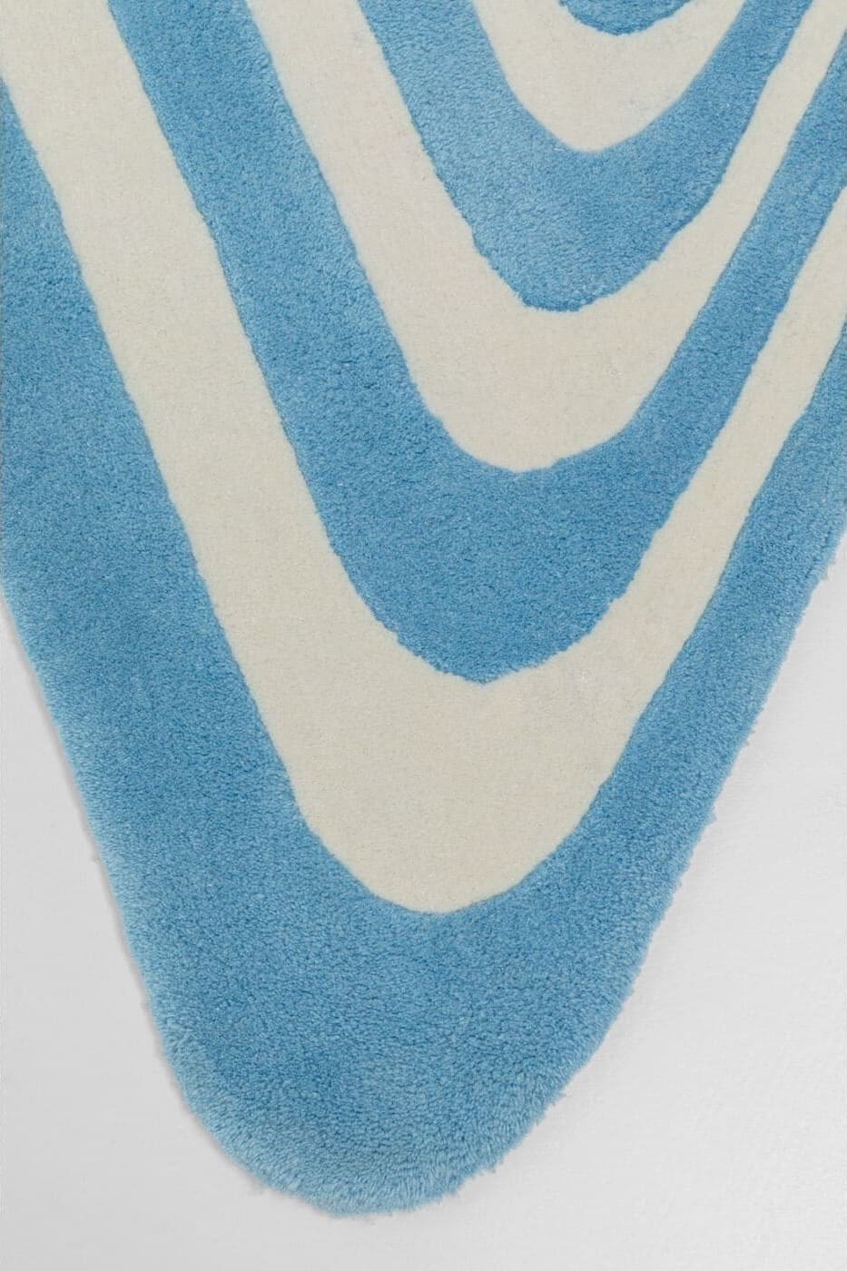 Vloerkleed Electric Diamond Blue 170x240cm Kare Design Vloerkleed 57328