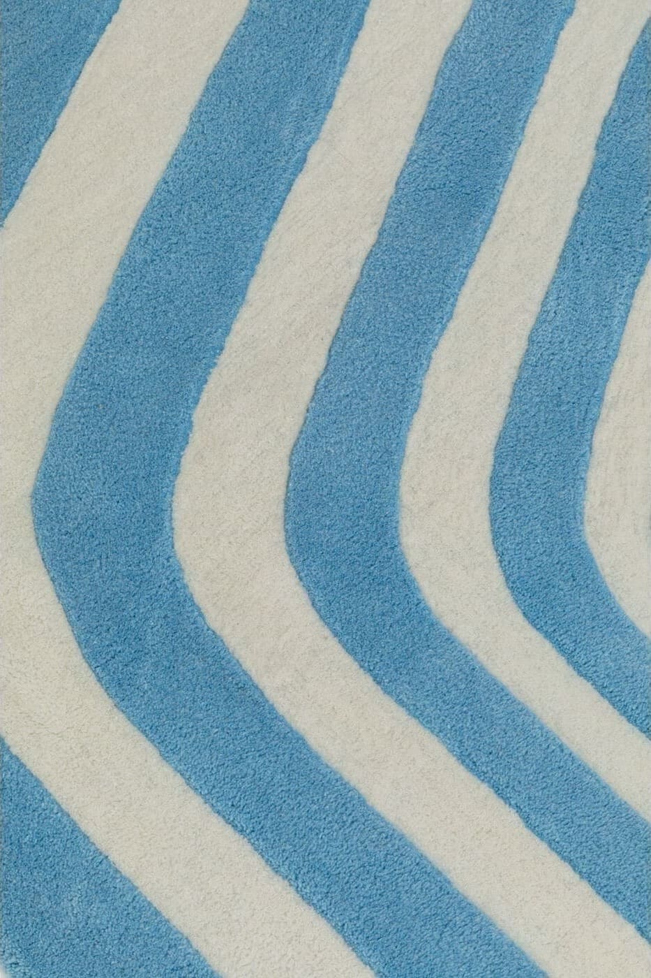 Vloerkleed Electric Diamond Blue 170x240cm Kare Design Vloerkleed 57328
