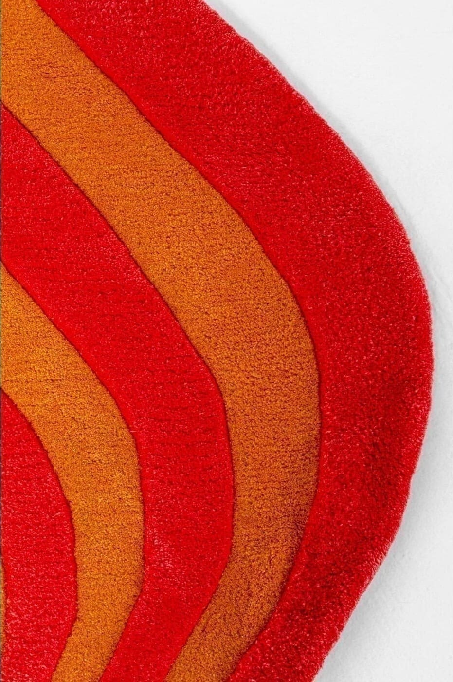 Vloerkleed Electric Diamond Orange 170x240cm Kare Design Vloerkleed 57326