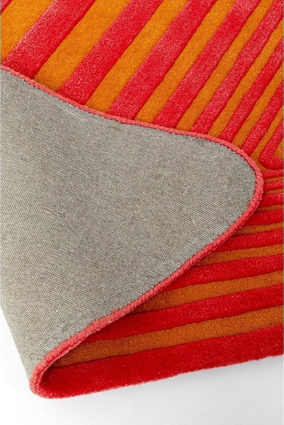 Vloerkleed Electric Diamond Orange 170x240cm Kare Design Vloerkleed 57326