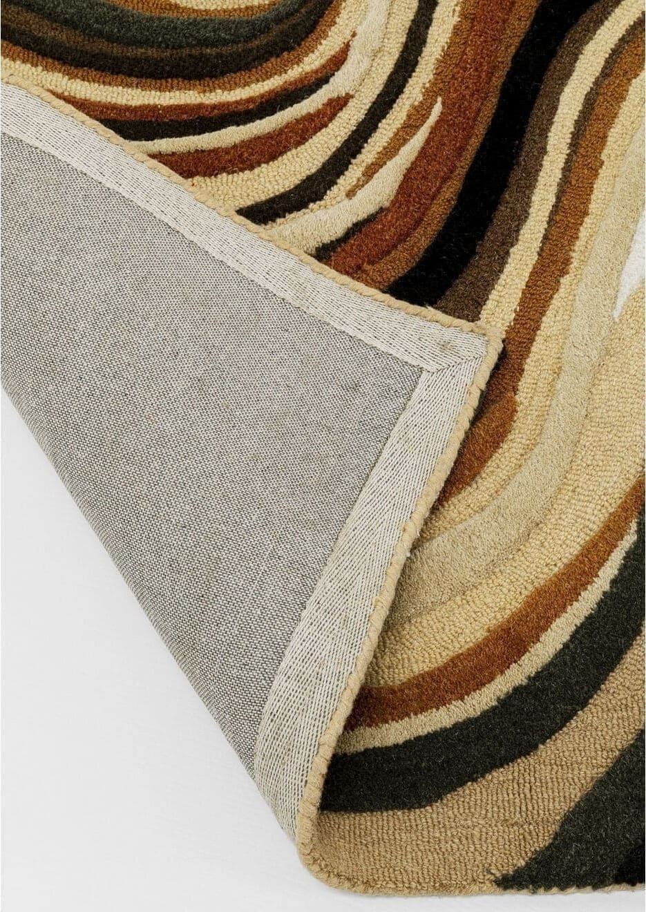 Vloerkleed New Wave Brown 200x300cm Kare Design Vloerkleed 57810