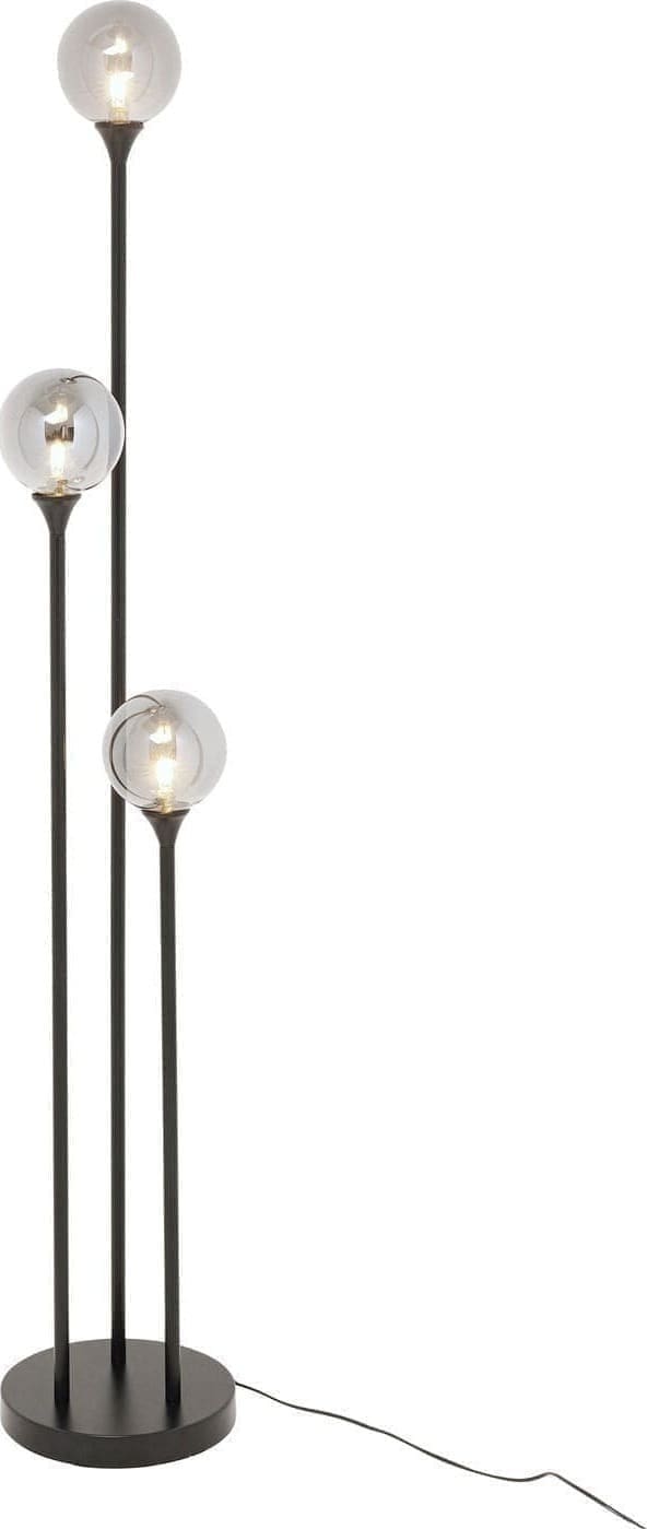 Vloerlamp Al Capone Tre Black 175cm Kare Design Vloerlamp 57460