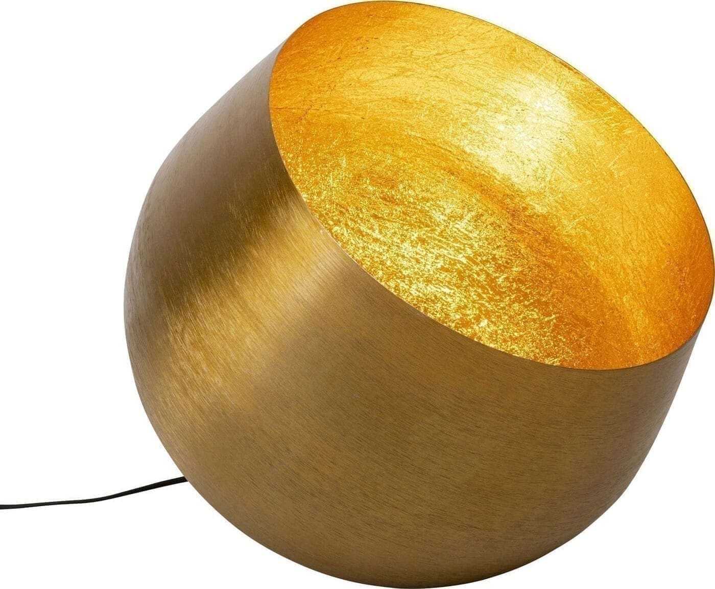 Vloerlamp Apollon Smooth Gold Ø50cm Kare Design Vloerlamp 54318