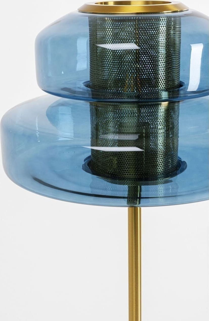 Vloerlamp Arcadia Blue 155cm Kare Design Vloerlamp 57701