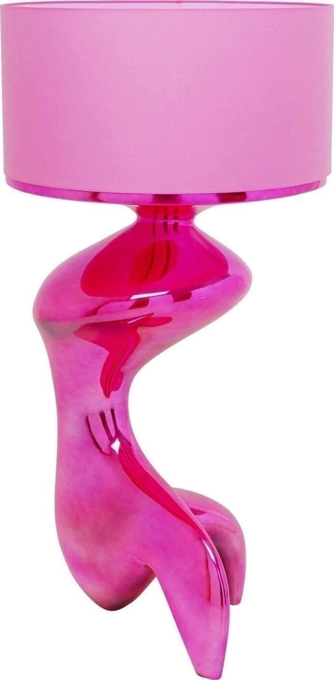 Vloerlamp Flow Figure Pink 157cm Kare Design Vloerlamp 57752