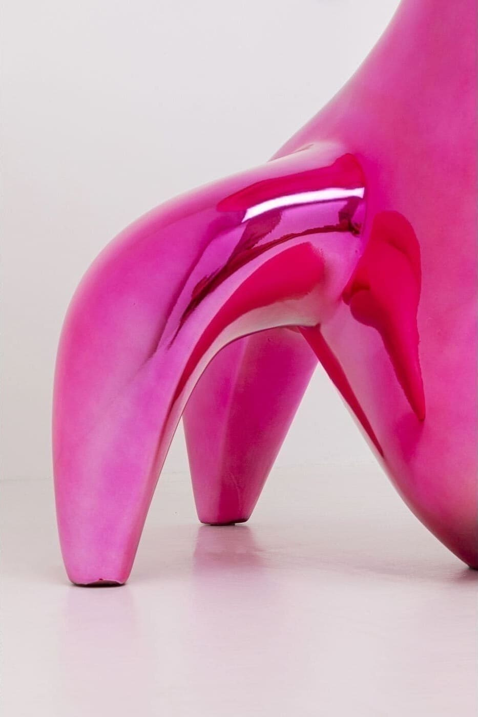 Vloerlamp Flow Figure Pink 157cm Kare Design Vloerlamp 57752