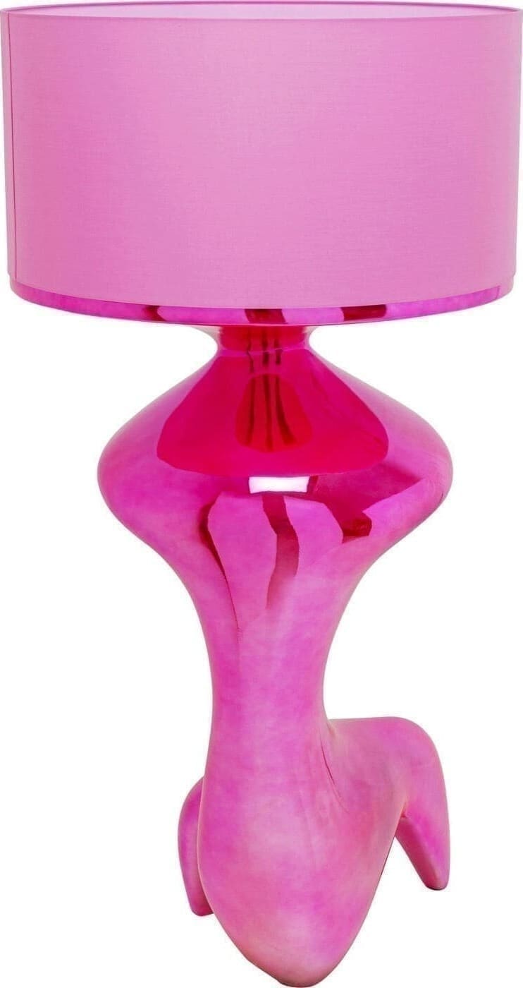 Vloerlamp Flow Figure Pink 157cm Kare Design Vloerlamp 57752