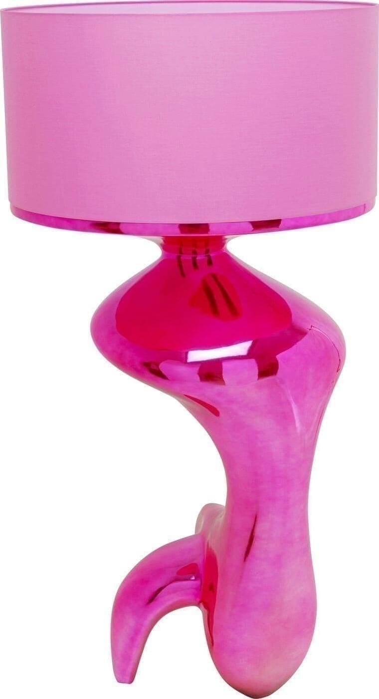 Vloerlamp Flow Figure Pink 157cm Kare Design Vloerlamp 57752