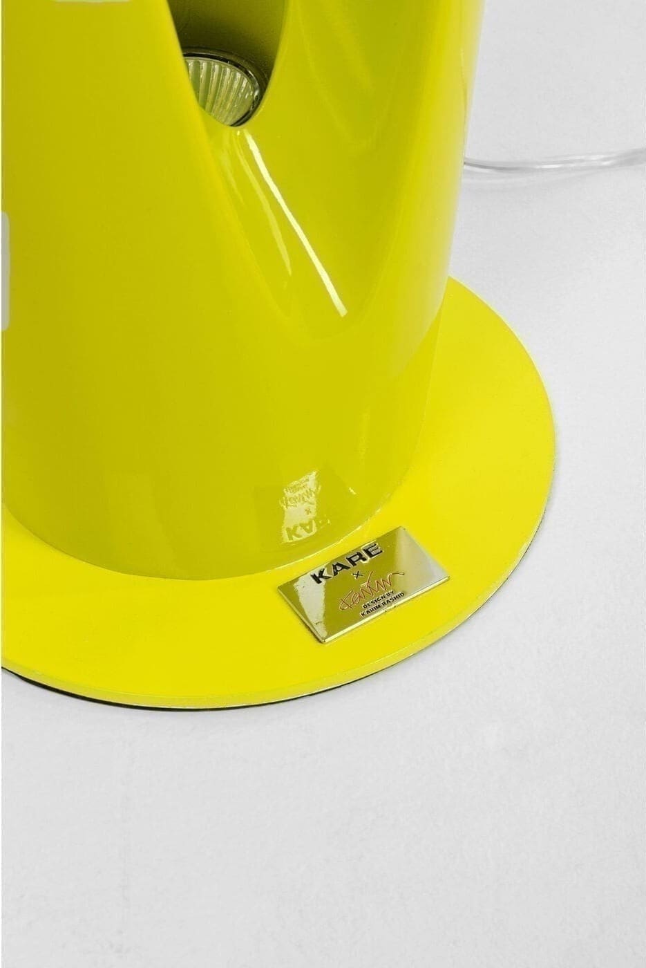 Vloerlamp Flow Flame Green 132cm Kare Design Vloerlamp 57748