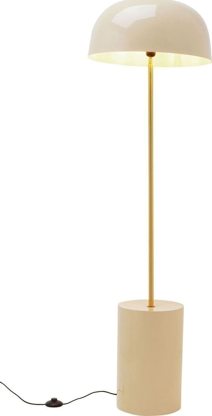Vloerlamp Loungy Ecru 160cm Kare Design Vloerlamp 57572
