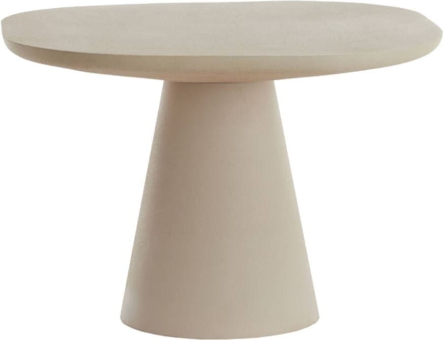 Bijzettafel Abala - Mat Crème Light & Living Bijzettafel 6797243