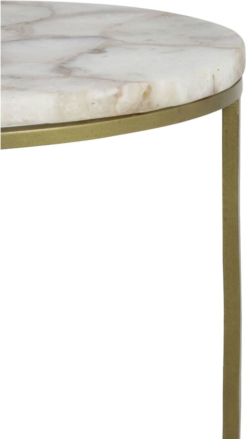 Bijzettafel Axat - Agaat Antiek Brons Light & Living Bijzettafel 6748618