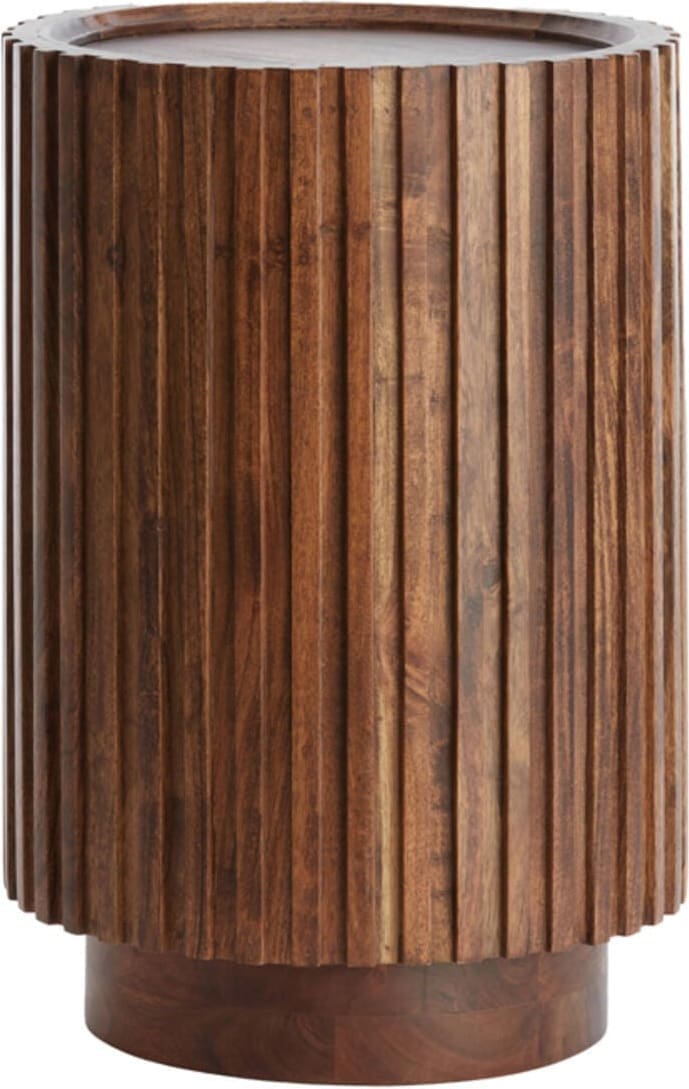 Bijzettafel Kiyose - Acacia Hout Bruin Light & Living Bijzettafel 5512083