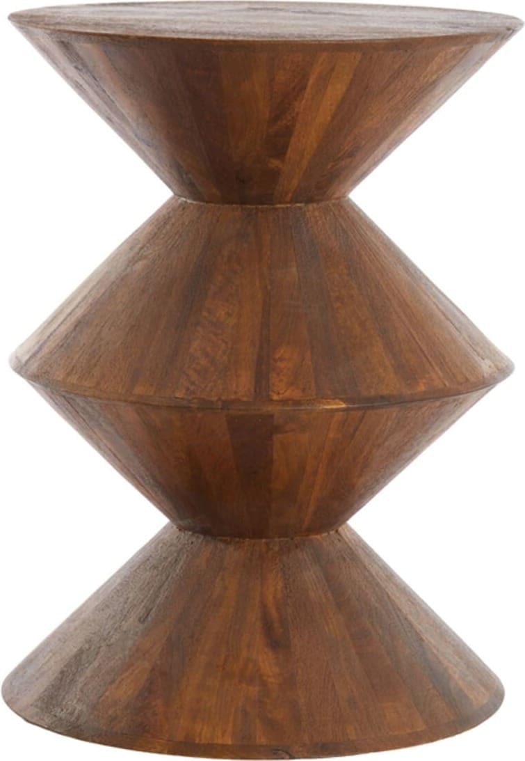 Bijzettafel Larus - Mango Hout Bruin Light & Living Bijzettafel 6783784