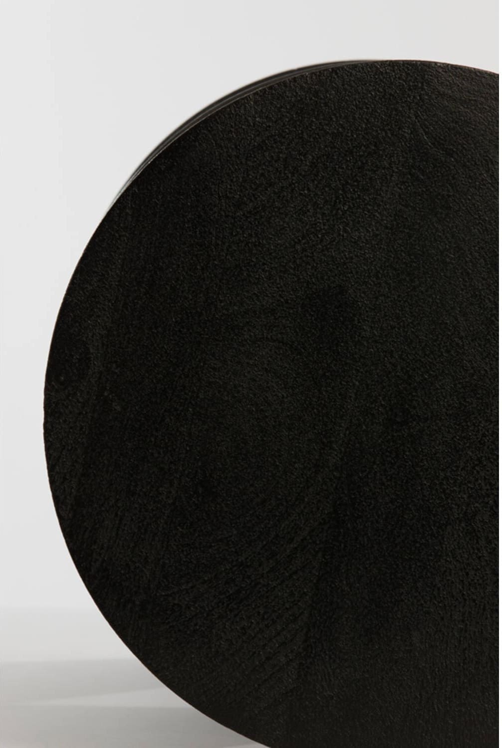 Bijzettafel Larus - Mango Hout Mat Zwart Light & Living Bijzettafel 6783612