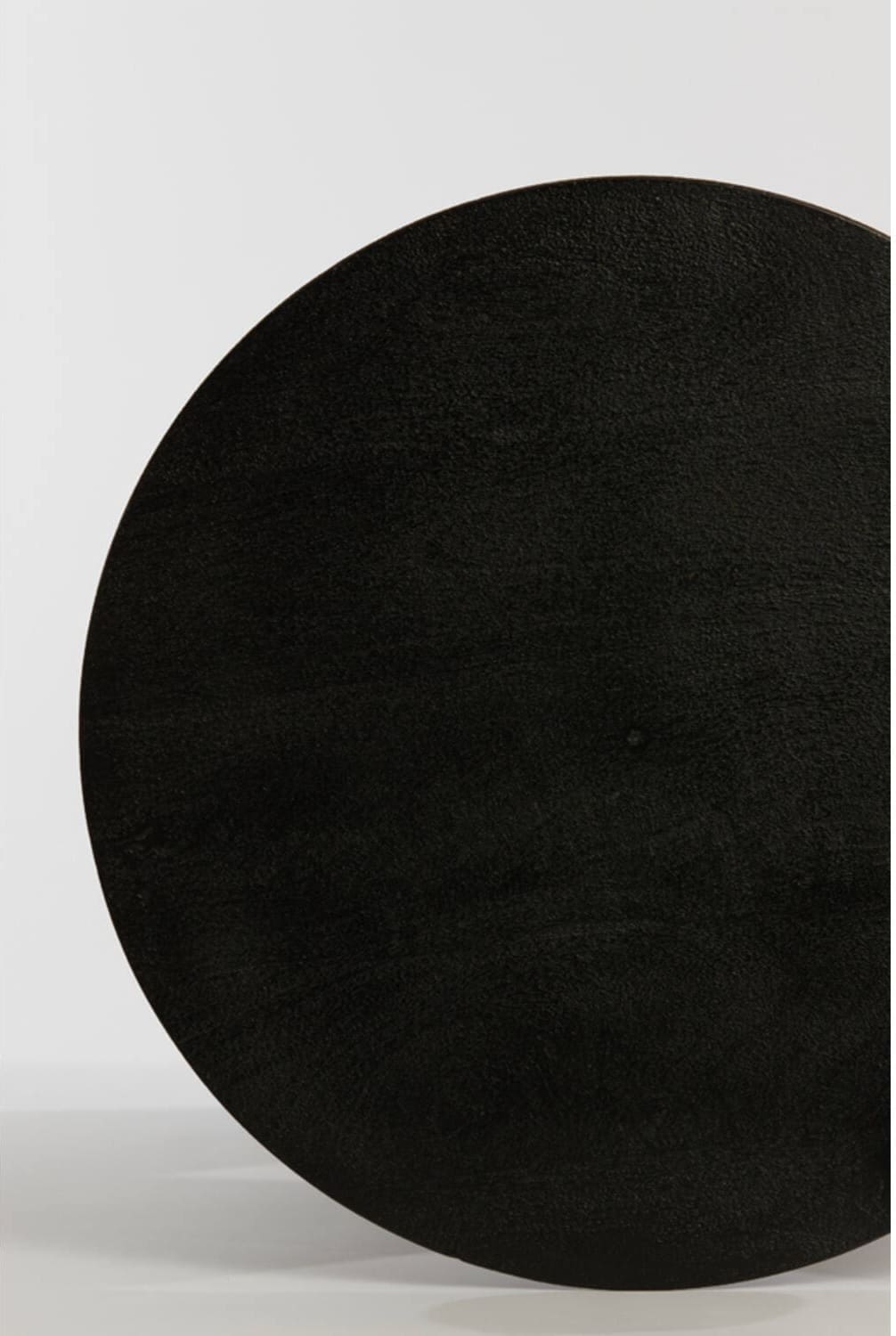 Bijzettafel Larus - Mango Hout Mat Zwart Light & Living Bijzettafel 6783712