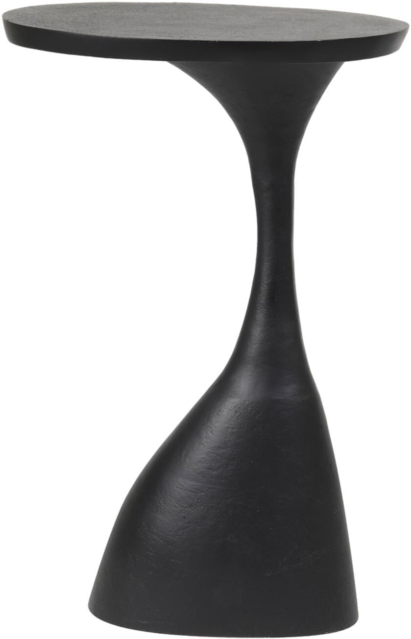Bijzettafel Macau - Mat Zwart Light & Living Bijzettafel 6761312