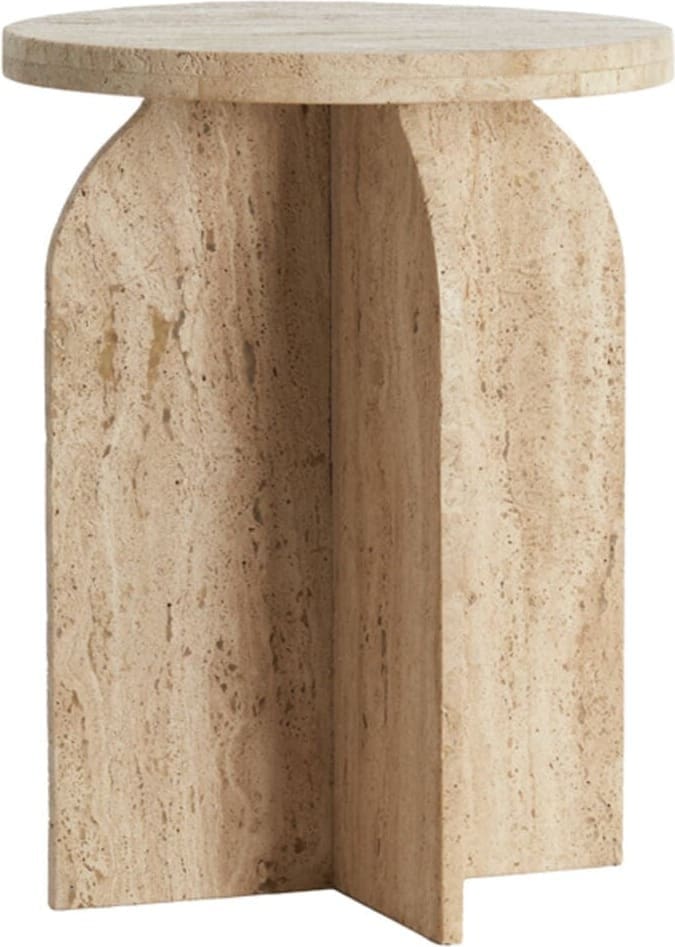 Bijzettafel Otinia - Travertin Zand Light & Living Bijzettafel 6793213