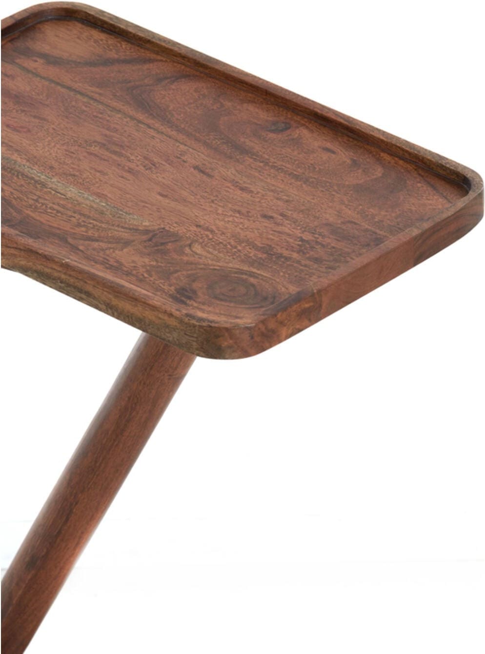 Bijzettafel Qiano - Acacia Hout Bruin Light & Living Bijzettafel 6797884