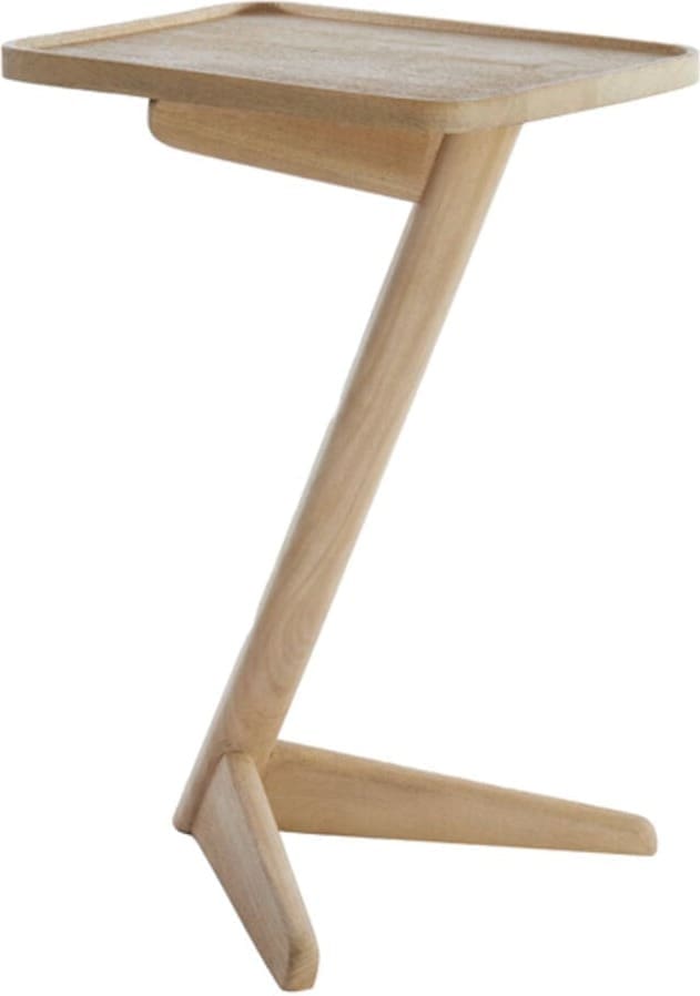 Bijzettafel Qiano - Mango Hout Naturel Light & Living Bijzettafel 6797883
