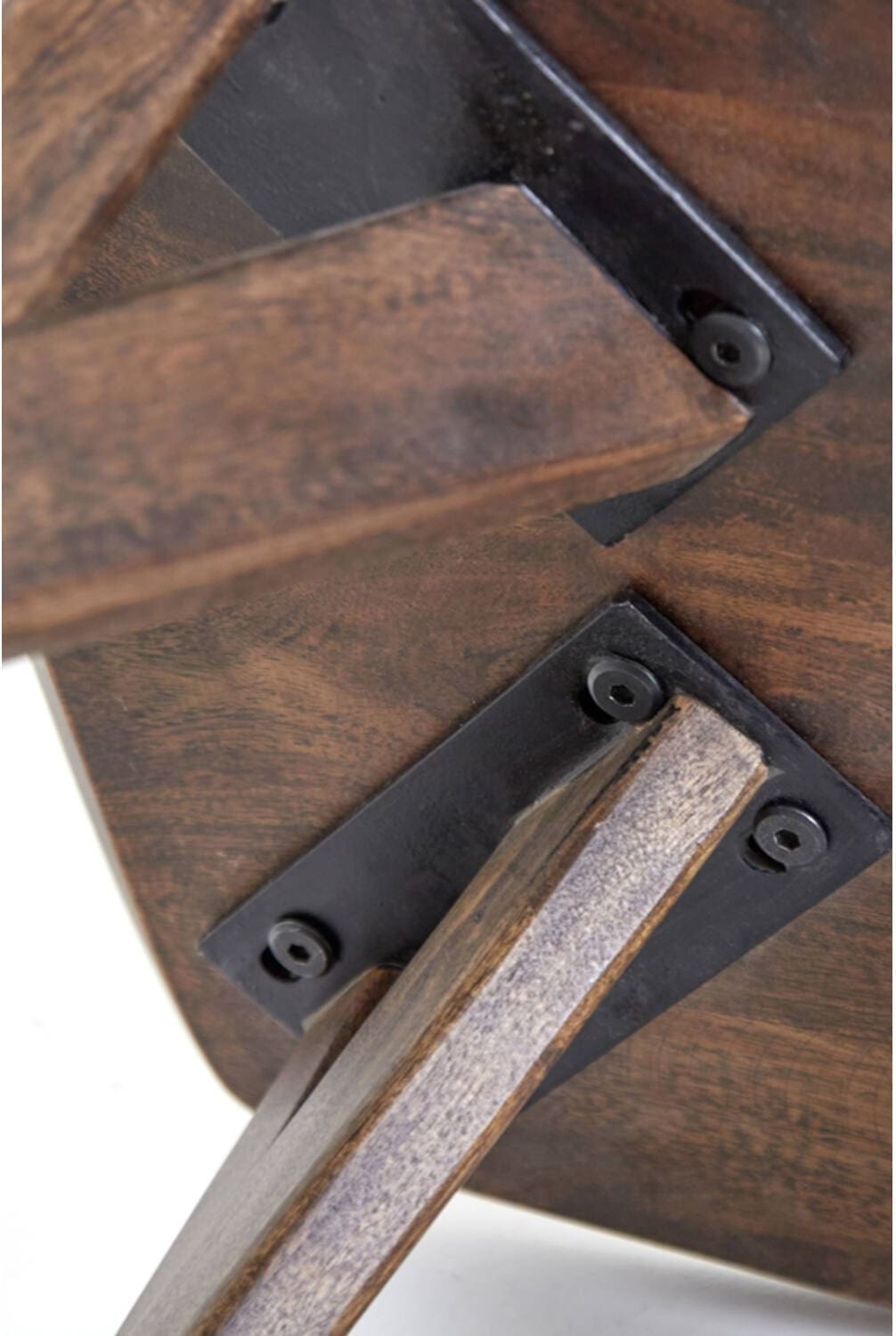Bijzettafel Quenza - Acacia Hout Bruin Light & Living Bijzettafel 6775984
