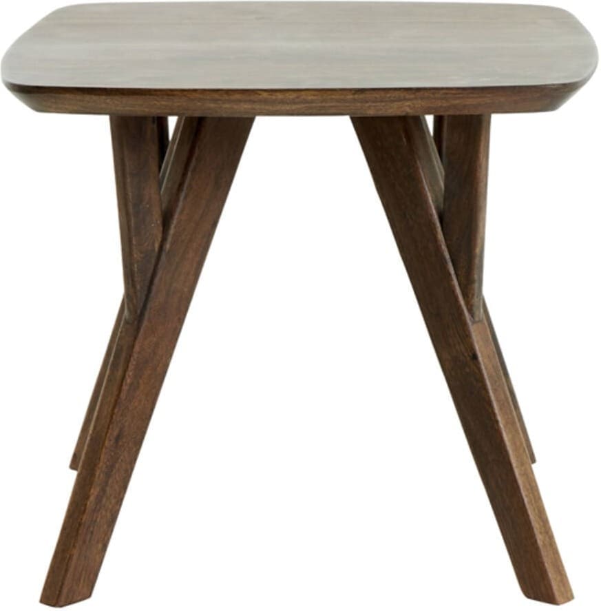 Bijzettafel Quenza - Acacia Hout Bruin Light & Living Bijzettafel 6776084