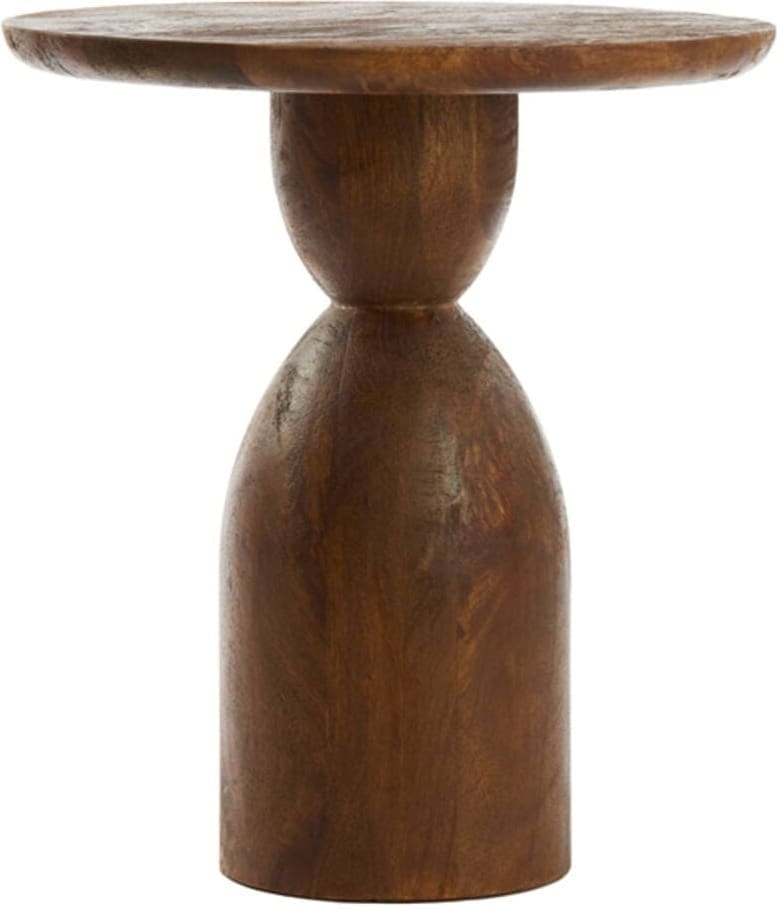 Bijzettafel Torir - Mango Hout Bruin Light & Living Bijzettafel 6783884
